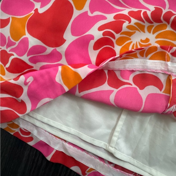 Banana Republic Pink and Orange Floral Dress - Picture 4 of 4